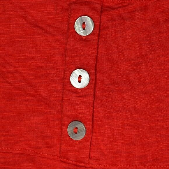 Chico's the Ultimate Tee Women's 3 XL Bright Red Top Lux Quality Pullover Shirt - Picture 7 of 7